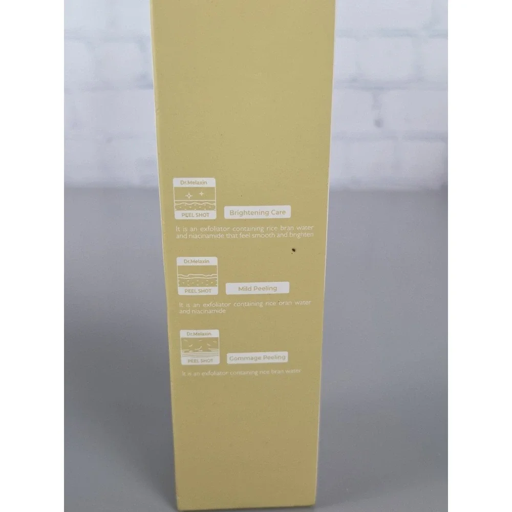[US Seller] Dr. Melaxin Peel Shot Exfoliant Rice Ampoule 2.7 fl oz‎ (80 ml)